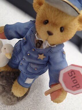 Kent "Officer, I've Got A Warrant Out For Your Heart" Cherished Teddies Figurine
